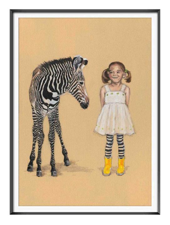 framed-zebra